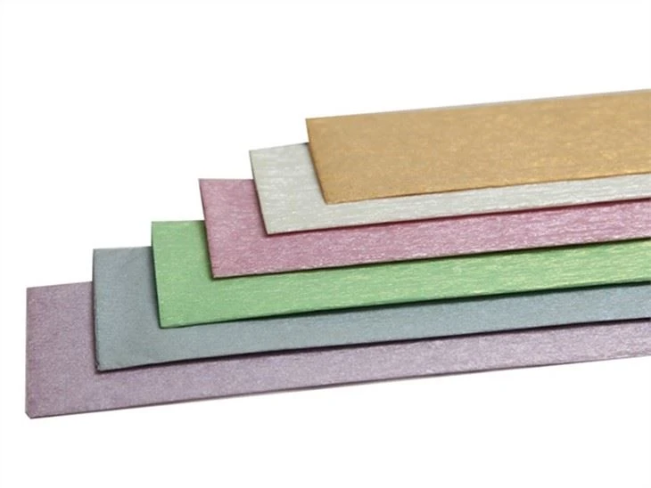 champagne pearl shimmer paper