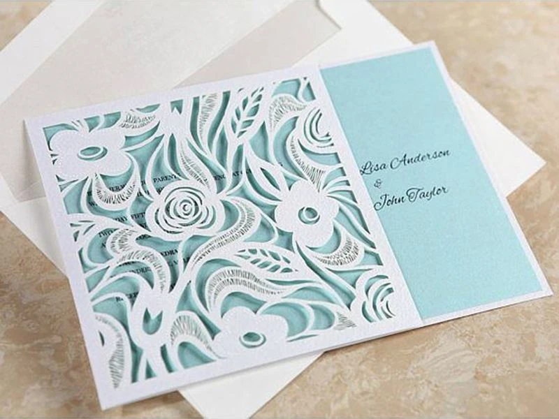 Embossed Paper For Wedding Invitations